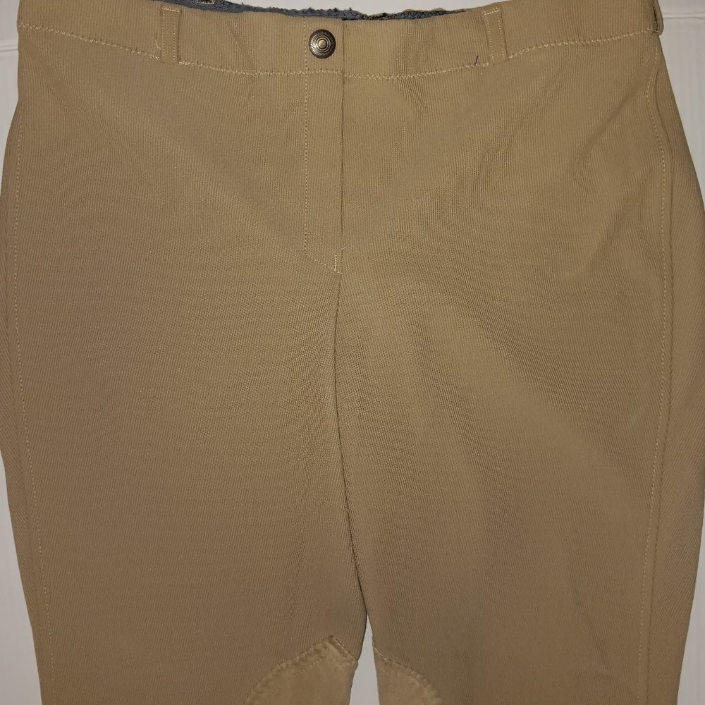 TUFF RIDER PULL-ON RIBBED BREECHES RIDING PANTS